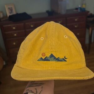 Patagonia Yellow Corduroy Hat